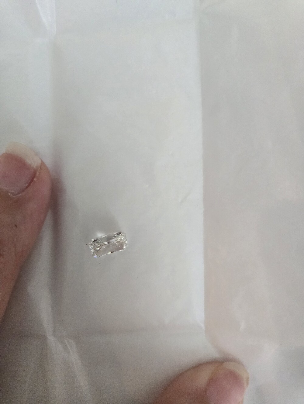 Certified Lab Grown Diamond,  Radiant Cut, 1.6 CT, F Color,  VS1 Clarity - Picture 10 of 16